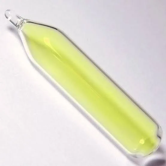 Fluorine sample