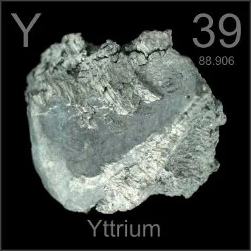 Yttrium sample